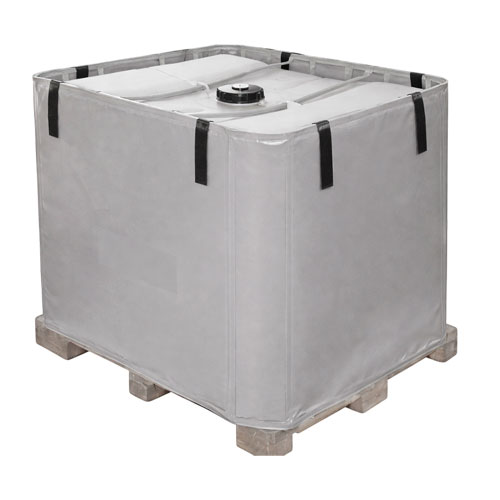 Греющий жакет НПГЕ 1800/ТП (ЭЧЕ-1800/ТП), силик-ая стеклоткань, с термопарой 0-70С для еврокуба