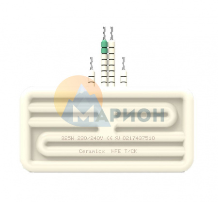 Керамический инфракрасный излучатель HFE 0.125 кВт/230 В; 122 × 60 мм; Провод 100 мм